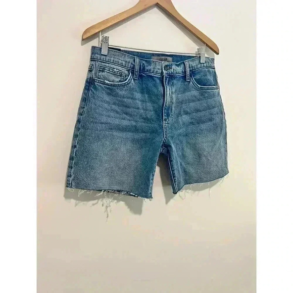 Joe's Jeans Easy Bermuda Shorts Blue Size 30 - Picture 3 of 11